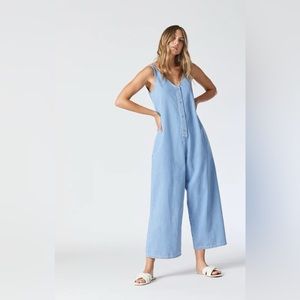 Mavi Bexy Denim Jumpsuit Relaxed Fit | Light Summer Denim